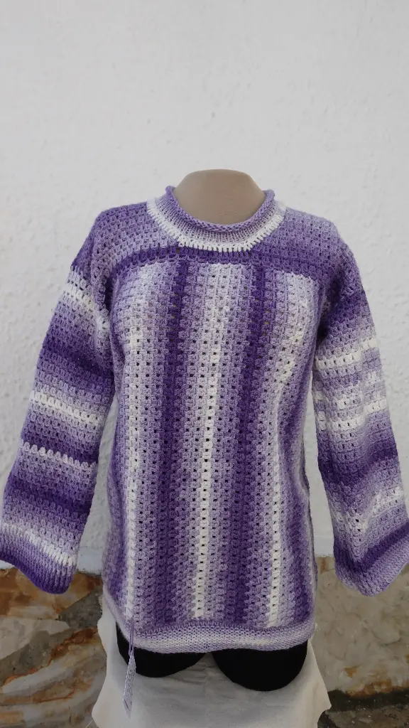Sueter Panal Violeta